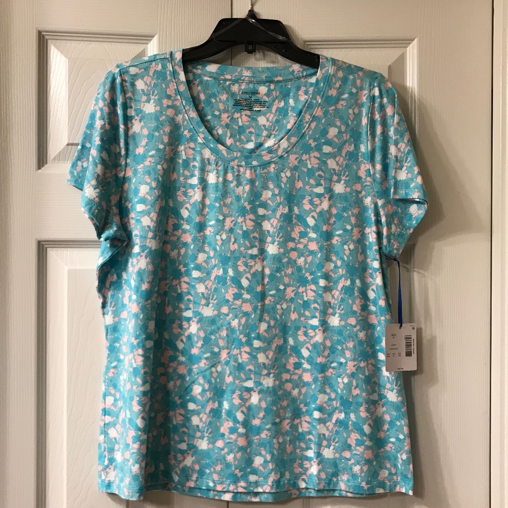 Sleep sense sleep Tee , Kaleidoscope ,SZ M, NWT